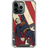 DC Comics Superman Vintage Pose American Flag iPhone 13 Pro Max Clear Case